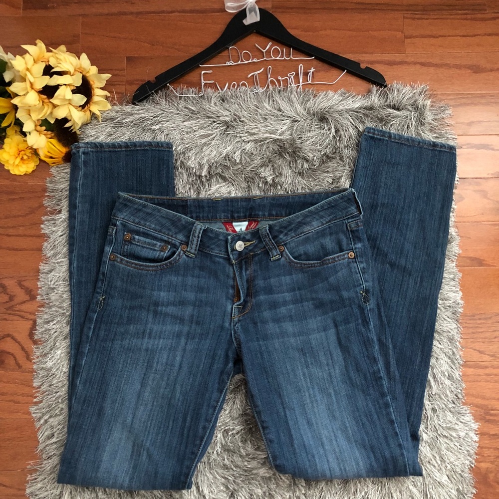 Lucky Brand 🍀 Size 4 /27 Reg Inseam Jeans EUC